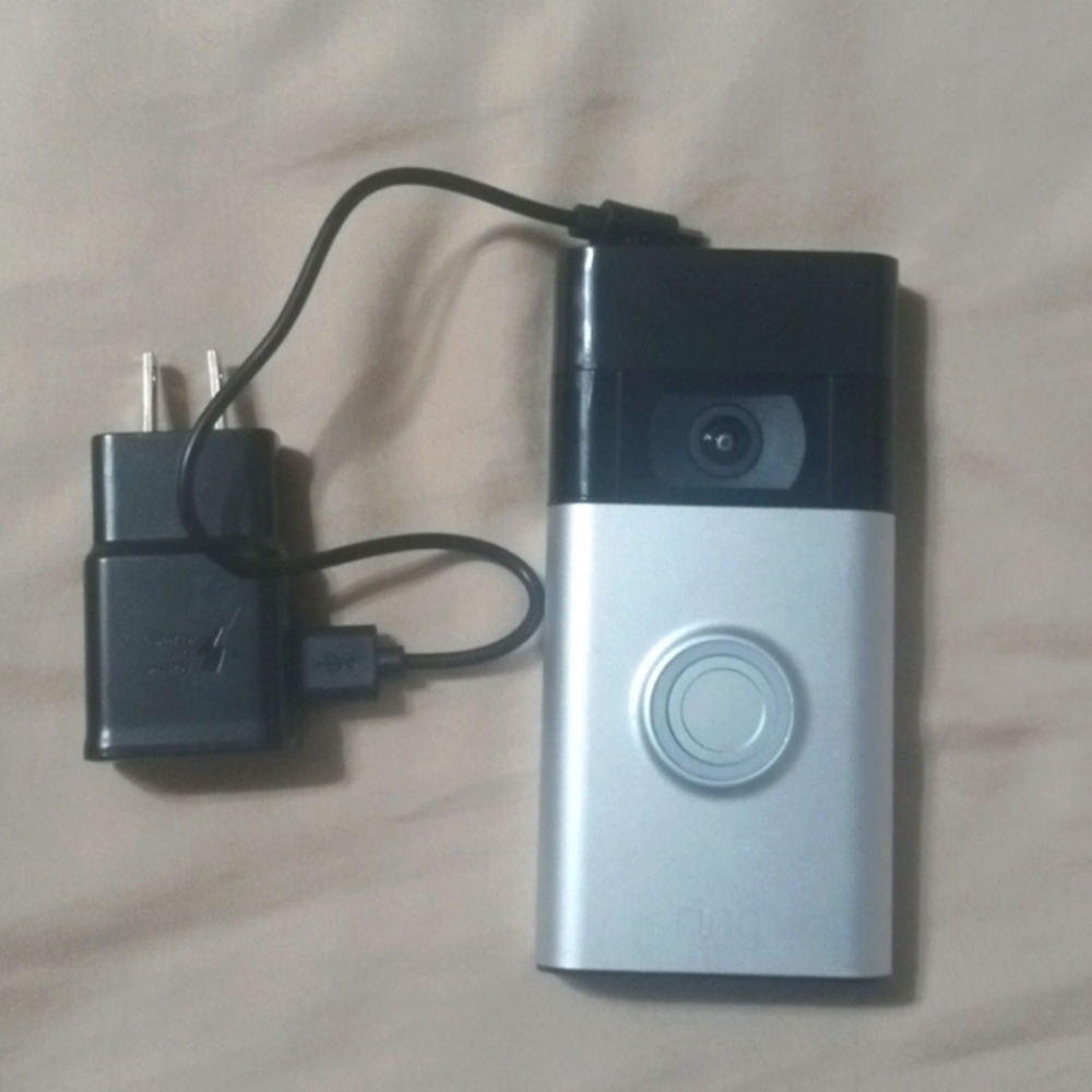 A ring doorbell